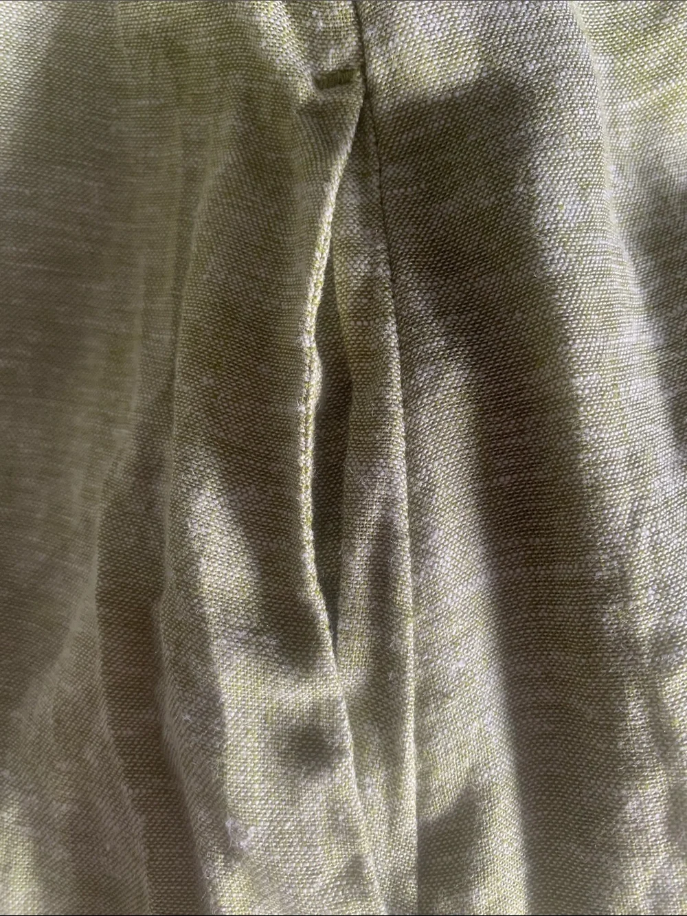 Haute Hippie Olive Linen Blend jumpsuit